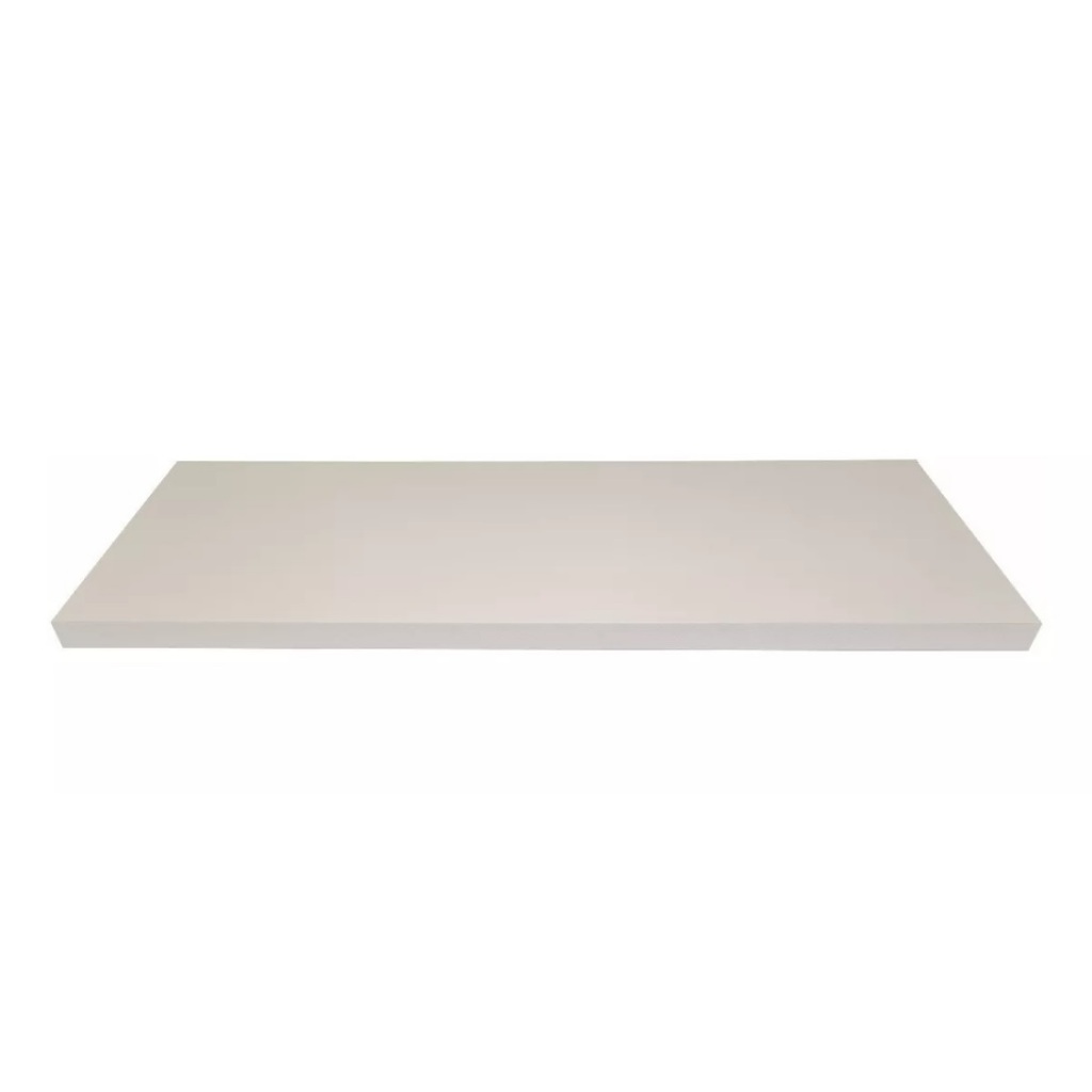 Prateleira 100x30 na cor branca fosco 100%MDF | Shopee Brasil