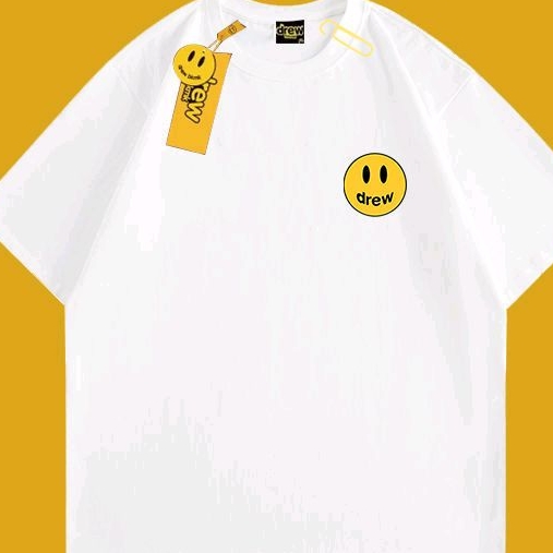Oversize Desenhado Chao Smiling Face T - Camisa Classic Pequenos Esportes Pequenos Mangas Curtas