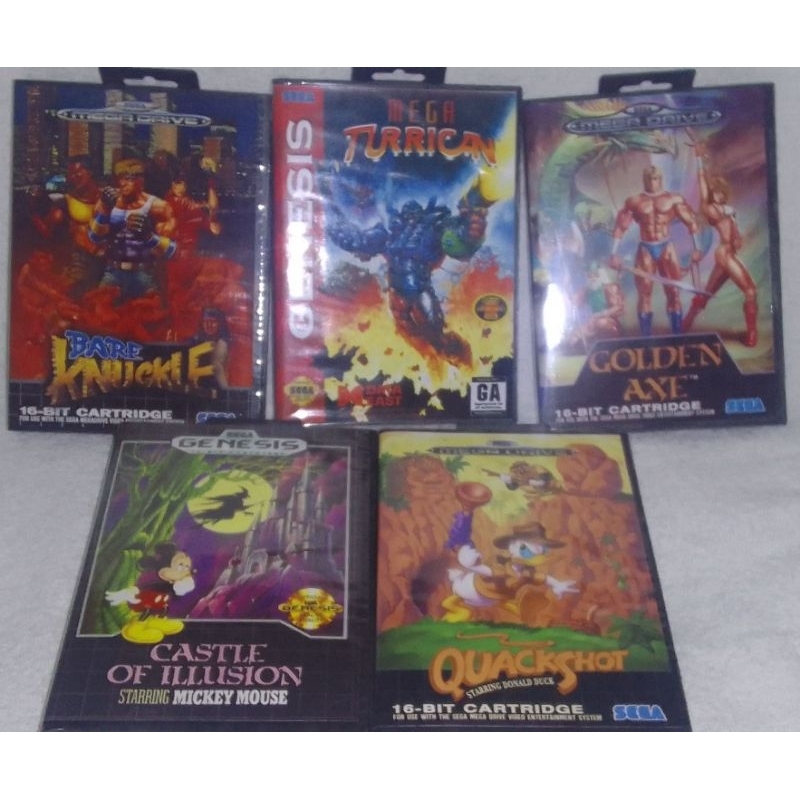 JOGO MEGA DRIVE REPRO NOVO ESCOLHA #3