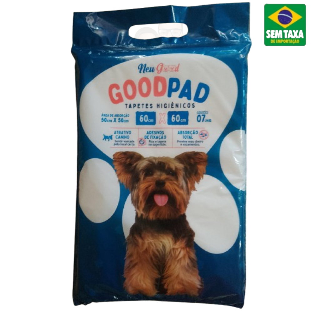 Tapete Higienico Good Pad 7 Unidades 60x60 | Shopee Brasil