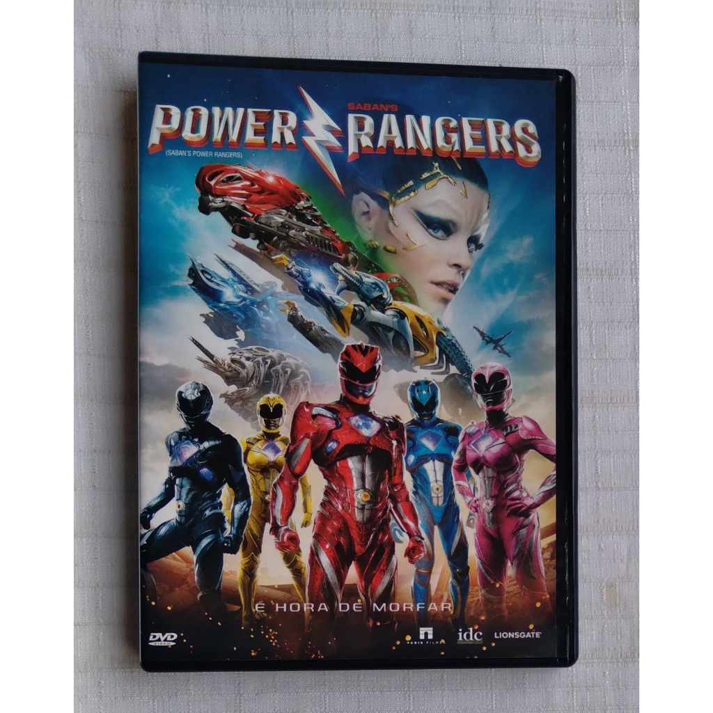 Dvd Power Rangers (2017) (original) | Shopee Brasil