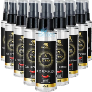 10 Óleo B7 Hábito Cosméticos Força Total Reparador de pontas cabelo