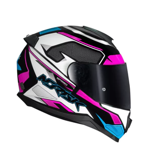 Capacete Norisk Speedmax Black White Pink