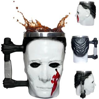 Caneca Xícara Michael Myers Terror Halloween 225ml