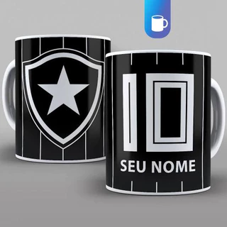 Caneca De Porcelana Personalizado Futebol Corinthians