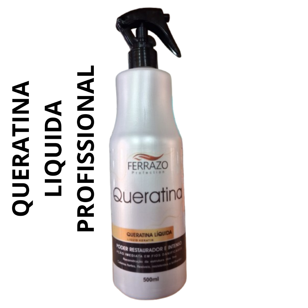 QUERATINA LIQUIDA FERRAZO PROFISSIONAL 500ML | Shopee Brasil