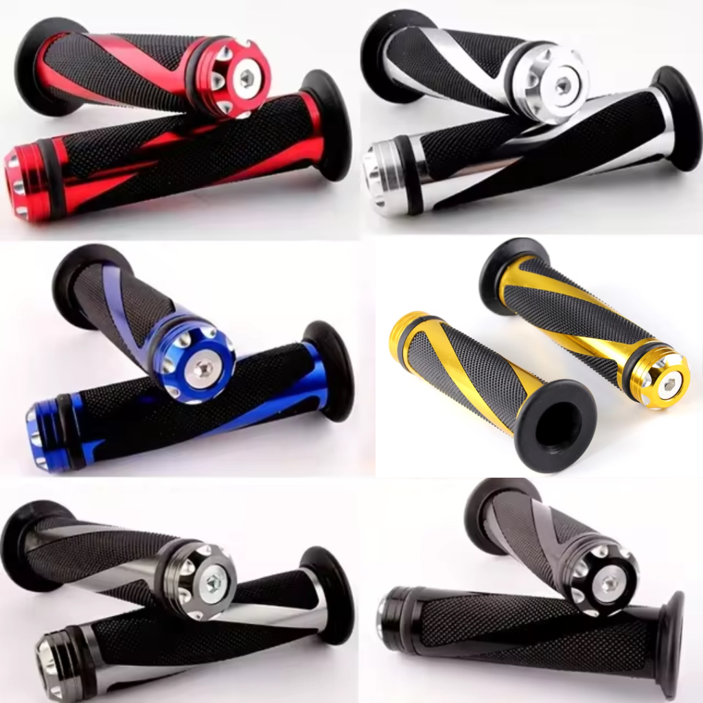 Manopla Moto Esportiva 7/8 Alumínio Espiral Tipo Spencer