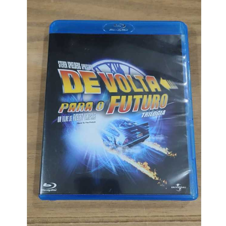 BLU-RAY- DE VOLTA PARA O FUTURO **TRILOGIA**