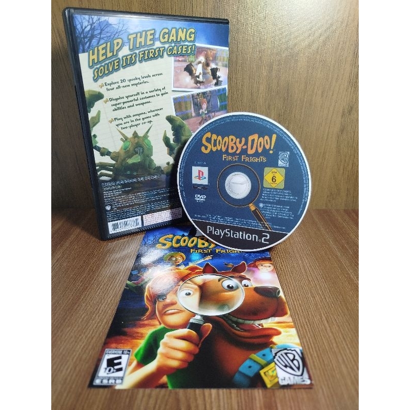 Jogo Scooby Doo First Frights Playstation 2