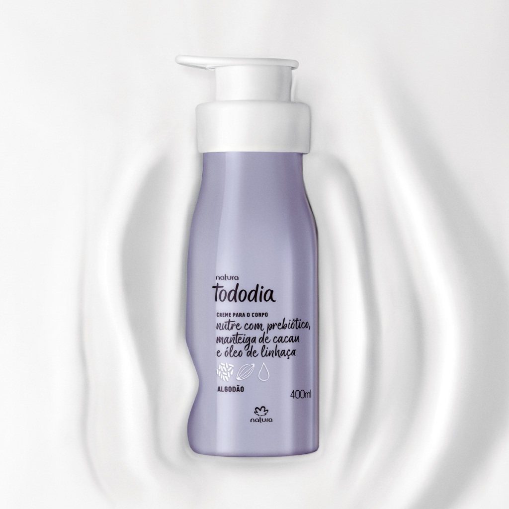 Natura Hidratante Algodão Corporal 400ml | Shopee Brasil