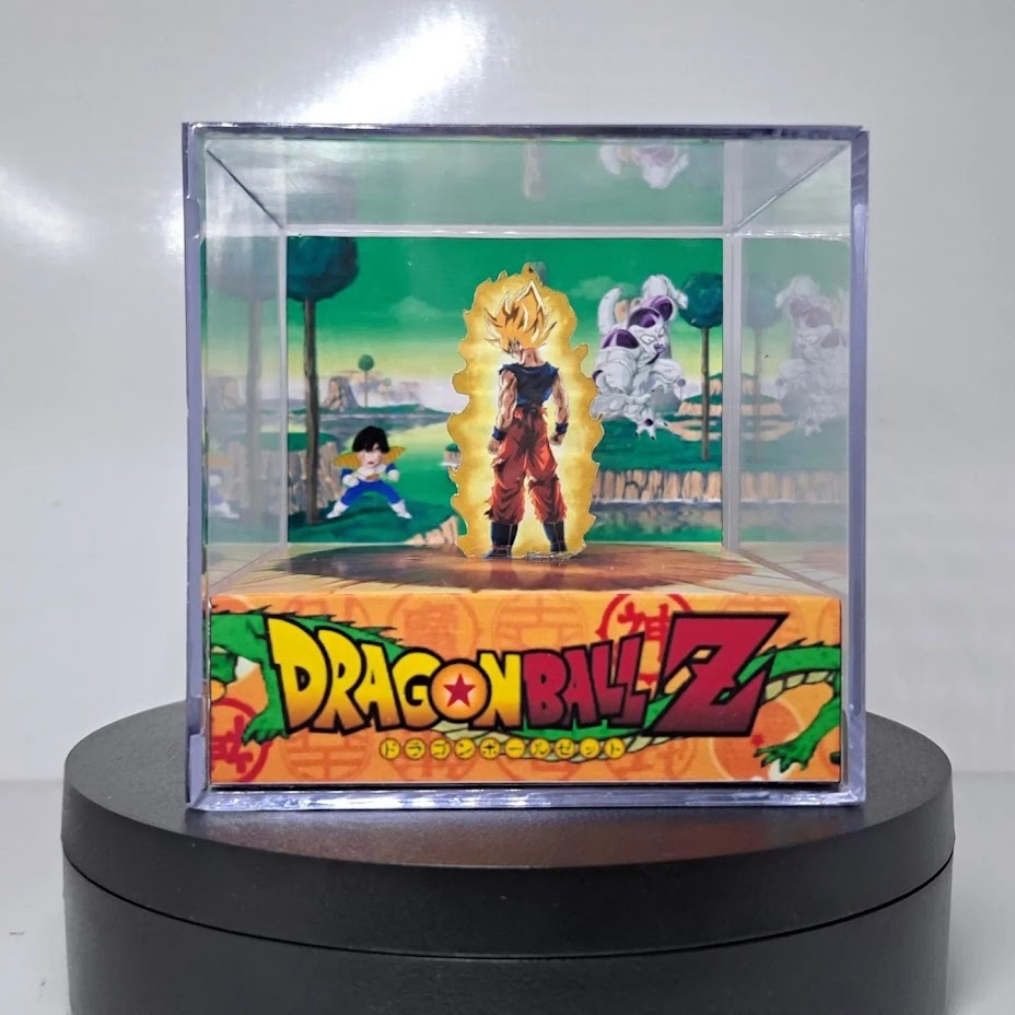 Cubo Diorama Dragon Ball Z Goku SSJ1