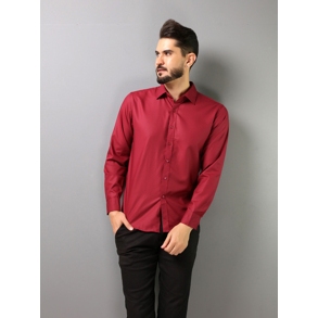 camisa social slim fit tecido Fiofio Passa fácil Fabrica china