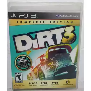 Dirt 3 Complete Edition PS3 Mídia Física