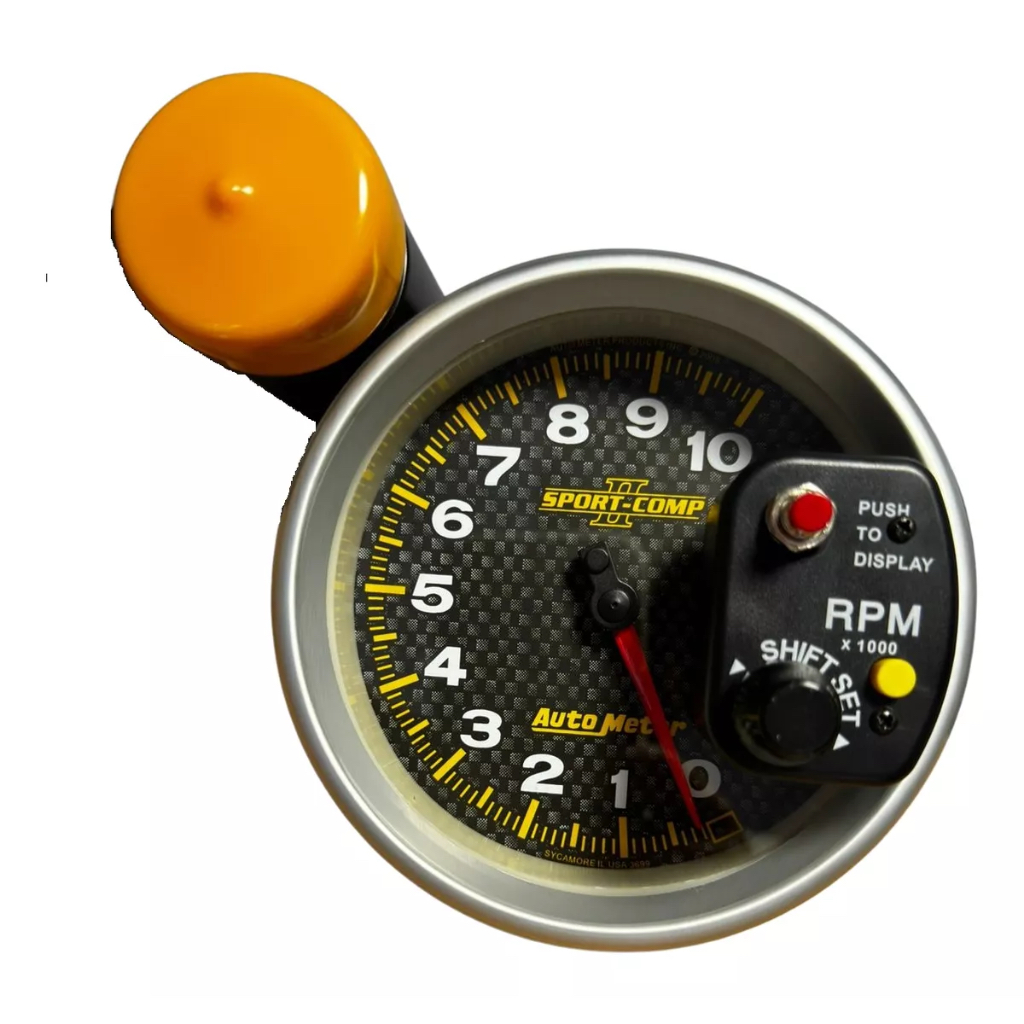 Conta Giro Rpm Monster Autometer Auto Meter Contagiro Shift | Shopee Brasil
