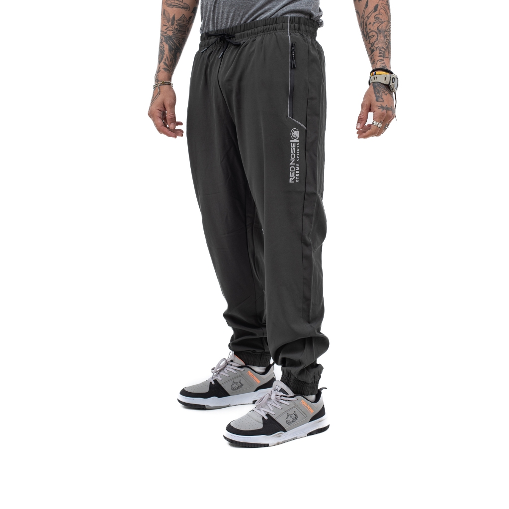 Calça Tactel Red Nose Bolso C/ Zíper Shopee Brasil