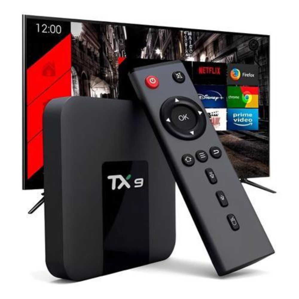 Conversor Android TX Smart Box TX9 Visor Digital Streaming Player