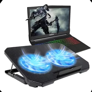 Suporte Refrigerada para Resfriar Notebook Ventilação Silenciosa Ajustável DE 12 Até 17 Polegada