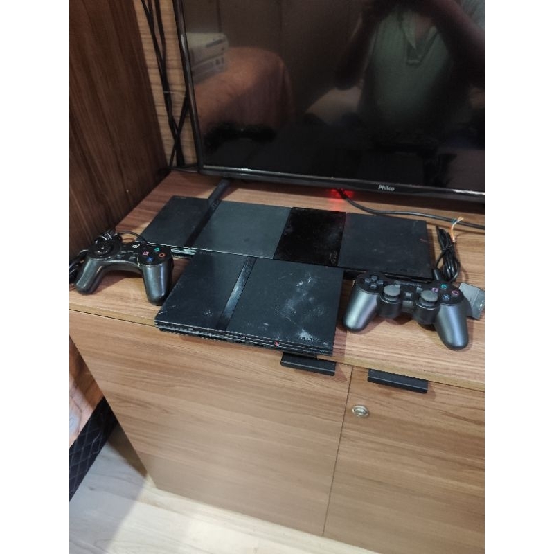 Playstation 2 slim preto