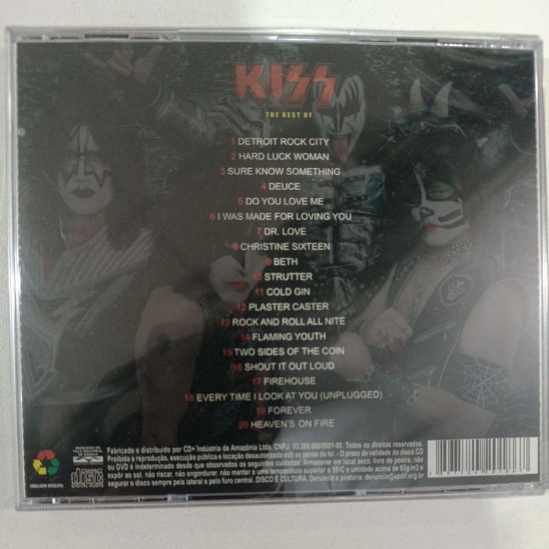 CD Kiss em Oferta | Shopee 2026