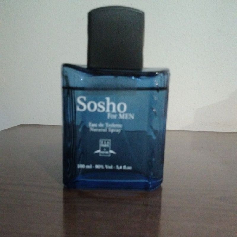 Perfume sosho for men Via Paris, leia a descrição