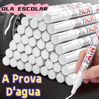 Caneta Paint Original Reparadora Pintura Automotiva Permanente Prova da Água Tira Riscos Carro Moto Retoque de Placa Tên em Oferta na Shopee