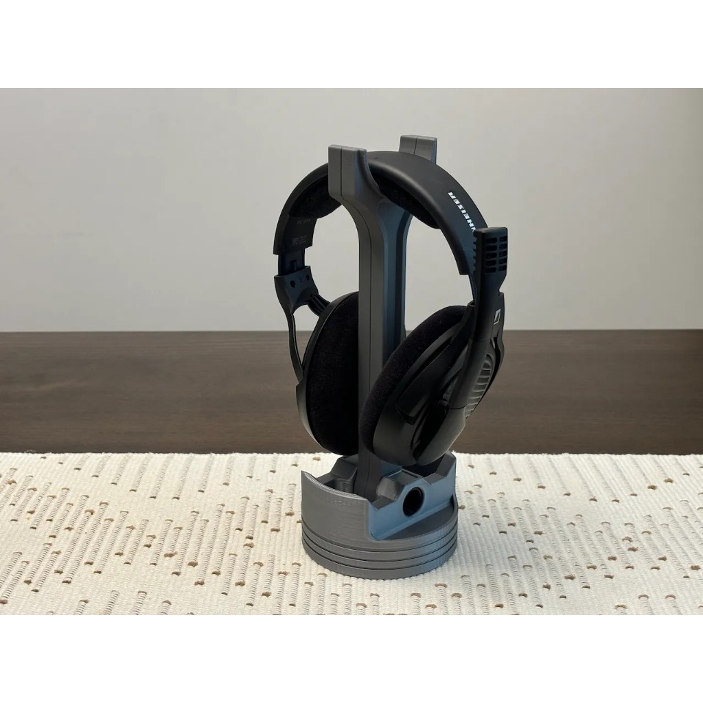 Suporte para Headset Gamer de Mesa em Formato de Pistão