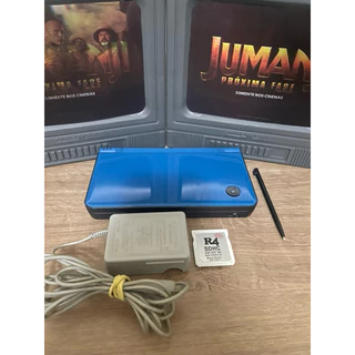 Nintendo DSi XL + R4 com jogos