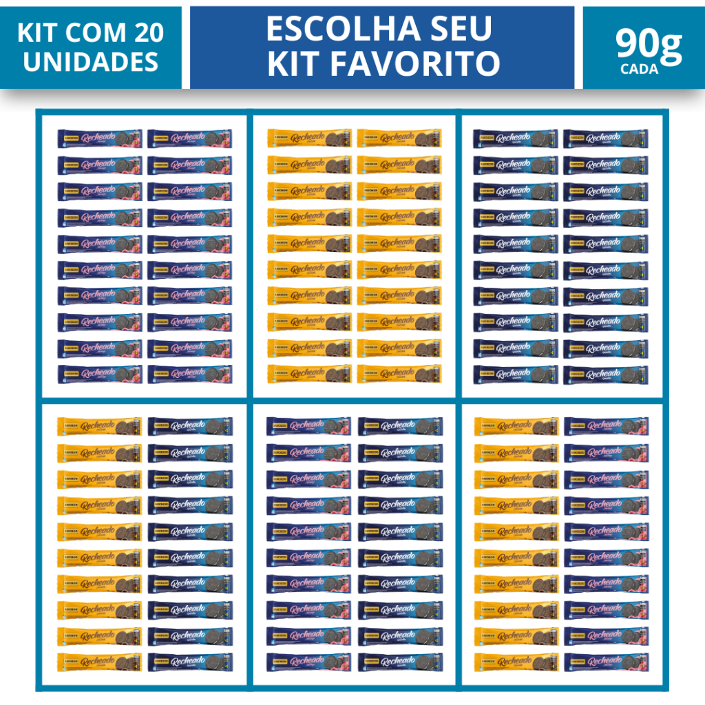 Biscoito Bolacha Rancheiro Baunilha Chocolate Morango Zero Lactose 90g ...
