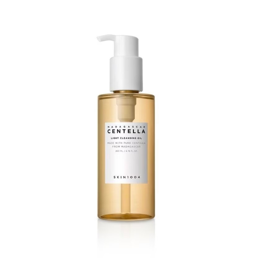 Skin1004 Óleo de Limpeza Leve com Centella de Madagascar Removedor de Maquiagem e Hidratante 200ml