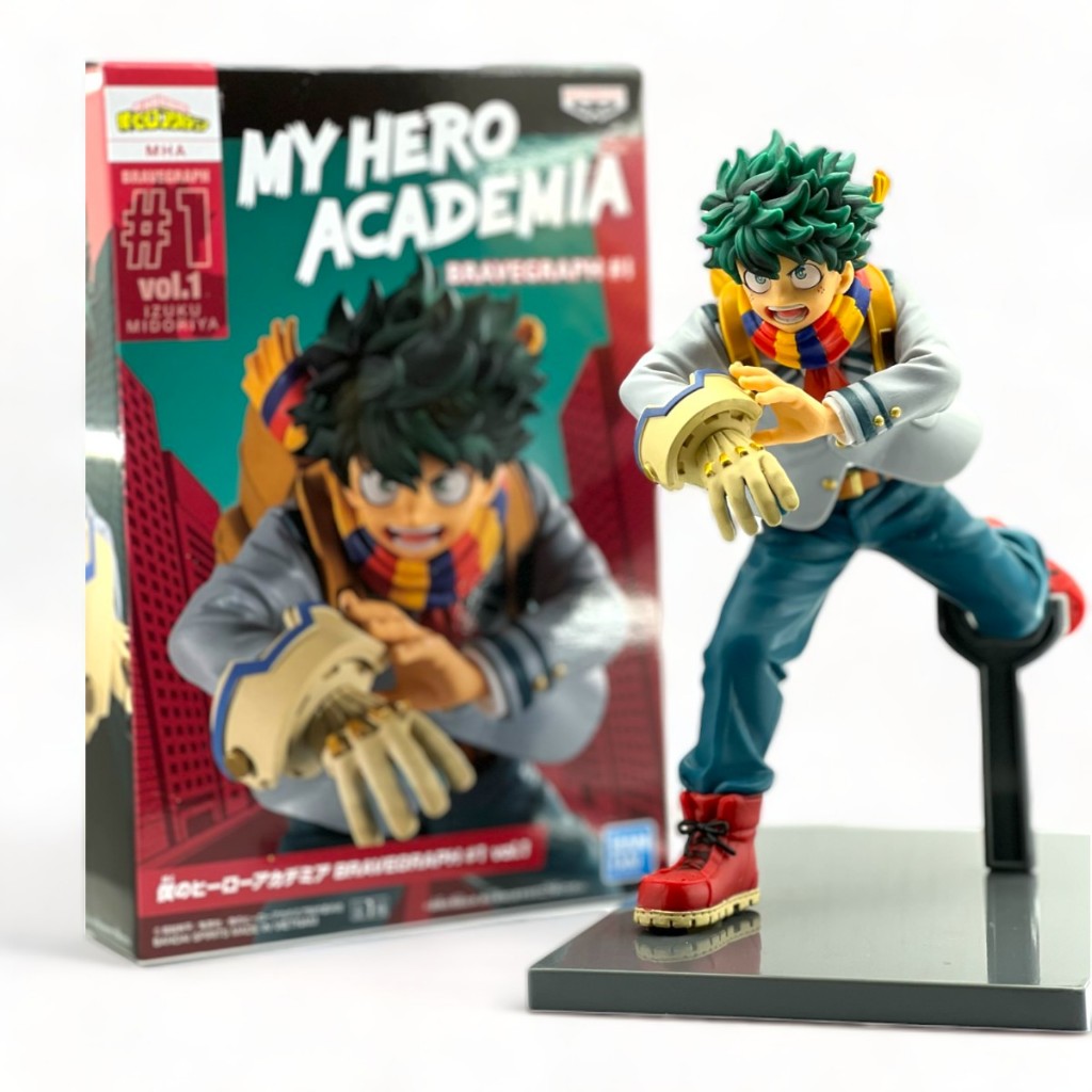 Action Figure Izuku Midoriya - My Hero Academia Bravegraph #1 Vol