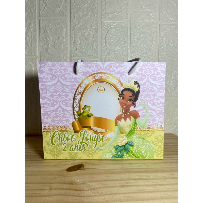 Sacolinha Personalizada Princesa Tiana | A Princesa e o Sapo ...