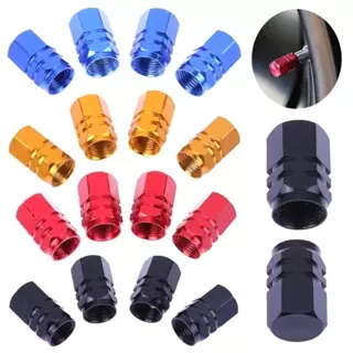 Kit Tampinha Tampa Bico Valvula Aluminio Proteção Pneu Bicicleta Bike Carro Moto Biquinho em Oferta na Shopee