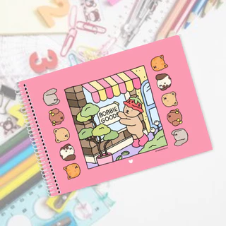 Livro Impresso de Colorir Bobbie Goods | Tamanho A4 Pintura | Desenho | Colorir | Bobbie Goods