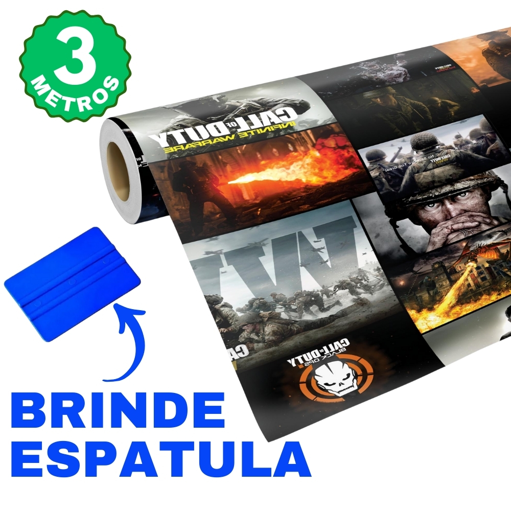 Papel de Parede Adesivo Call Of Duty Games Gamer Quarto Infantil ...