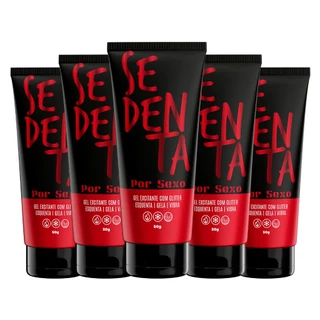 Kit Gel Sedenta por Sexo 50g Lubrificante Excitante Adstringente Esquenta vibra Apertadinha Sex Shop