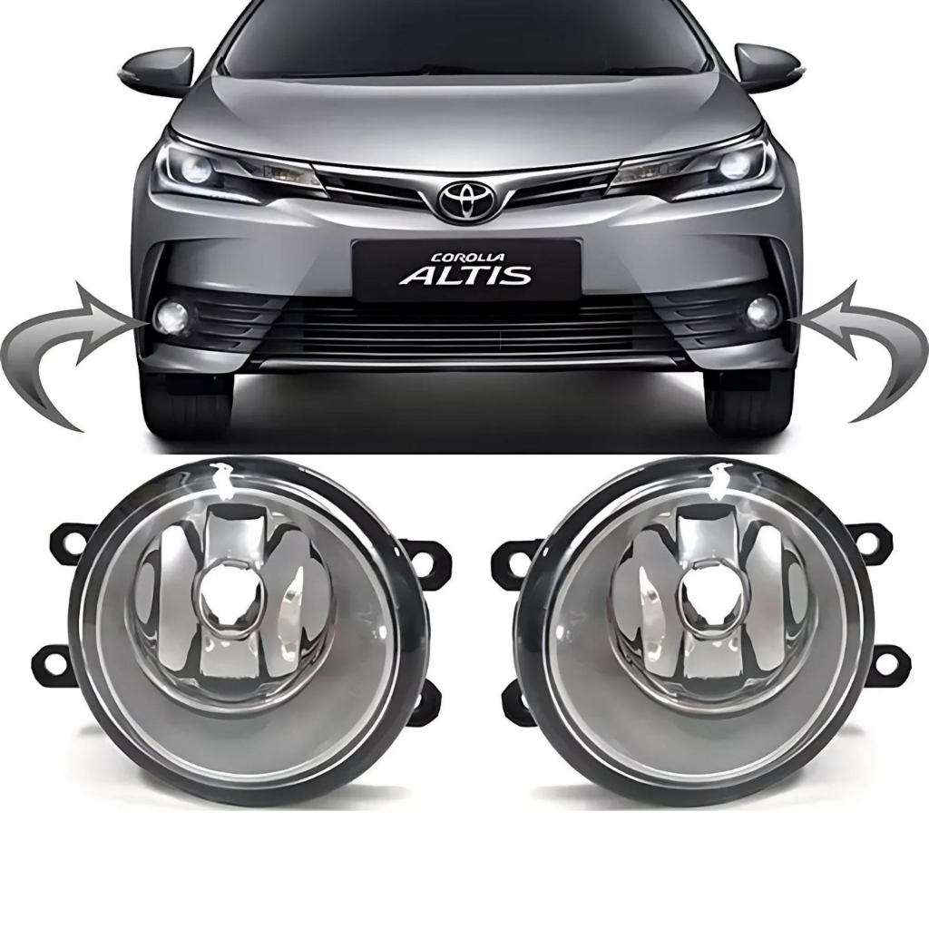 Par Farol Milha Corolla 2015 2016 2017 2018 2019 Aulixar Neblina Lente ...
