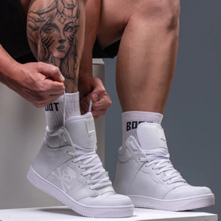 Bota de Treino Masculino Skull T. 38 até 42 Academia Musculação Bodybuilder