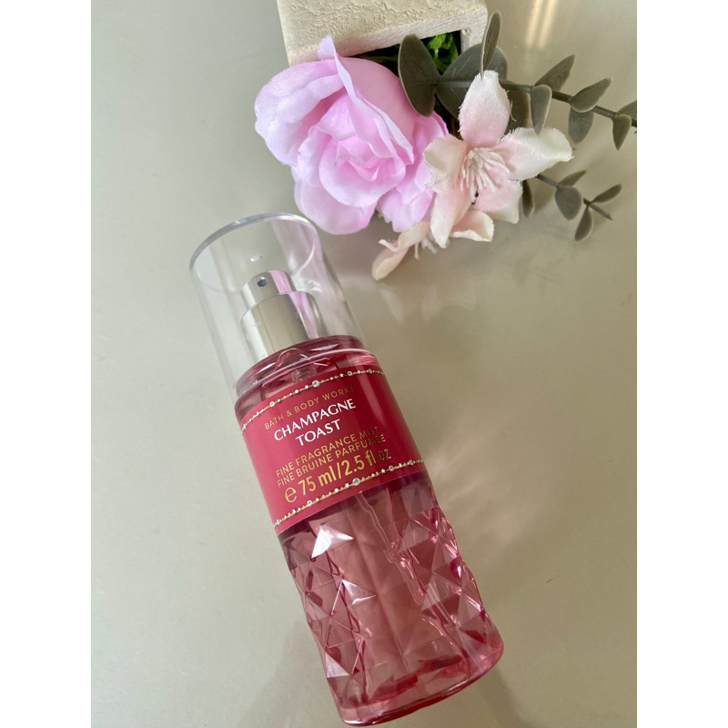 Mini Body Splash Bath & Body Works Champagne Toast 75ml Shopee Brasil