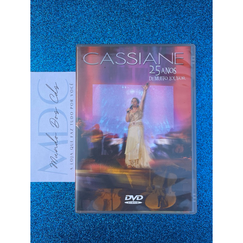 Dvd Cassiane - 25 Anos de Muito Louvor | Shopee Brasil