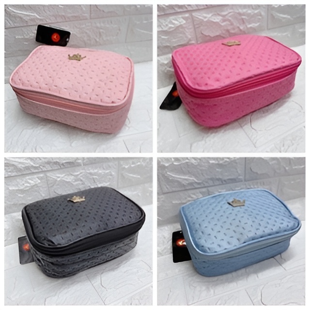 Estojo De alca Nylon 100 Pens Grande Com 2 Divisórias Da XFPING 6495