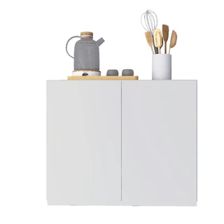 Armário Aéreo Suspenso Branco 60Cm Multiuso