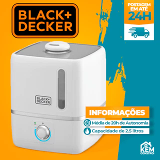 Umidificador Domestico Black+Decker Bivolt 2,5Lts Stanley