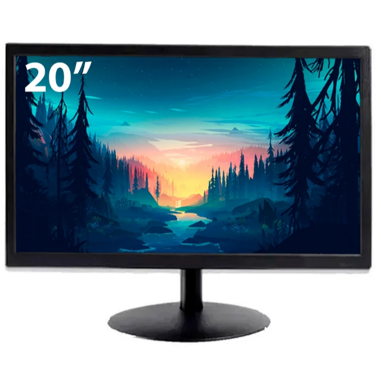 Pc Computador I7 Intel Core Ssd 480gb Memoria 8gb Monitor 20