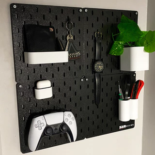 Organizador De Parede - Pegboard Quadro Painel Home Office Escritorio Setup Gamer Ferramentas