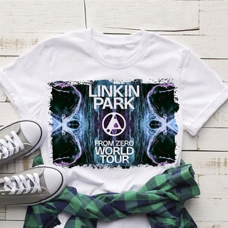 CAMISETA OU BABY LOOK OU PLUS SIZE LINKIN PARK FROM ZERO WORLD TOUR R0011