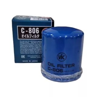 Filtro Óleo VIC C-806 Kawasaki Ninja 300/400 Versys 650 ZX6 Z750 - VIC C-806