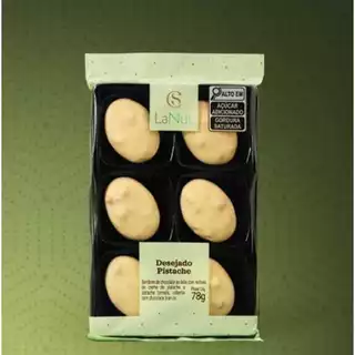 Chocolate Petit Deli Pistache Cacau Show 78g em Oferta na Shopee