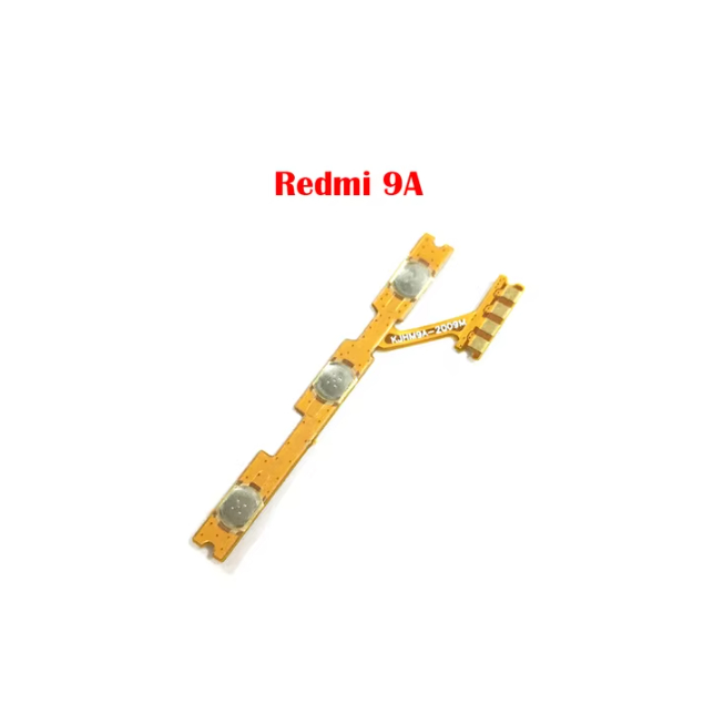 Câble Flexible Pour Boutons Power Et Volume - Compatible Xiaomi Redmi 9A Et 9C - Neuf Original