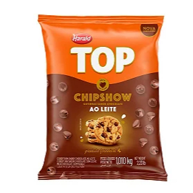 Gotas de Chocolate Forneável Chipshow Top Harald - 1,050kg