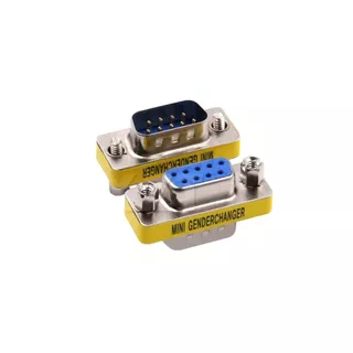 Adaptador / Emenda Slim Db-9 Fêmea -db-9 Macho [ Código 1127 ]